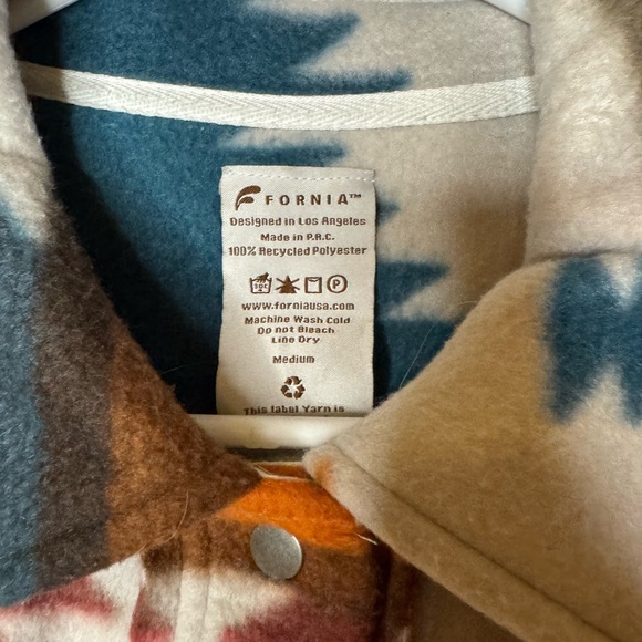 Aztec Patterned Shacket - Picture 2 of 3